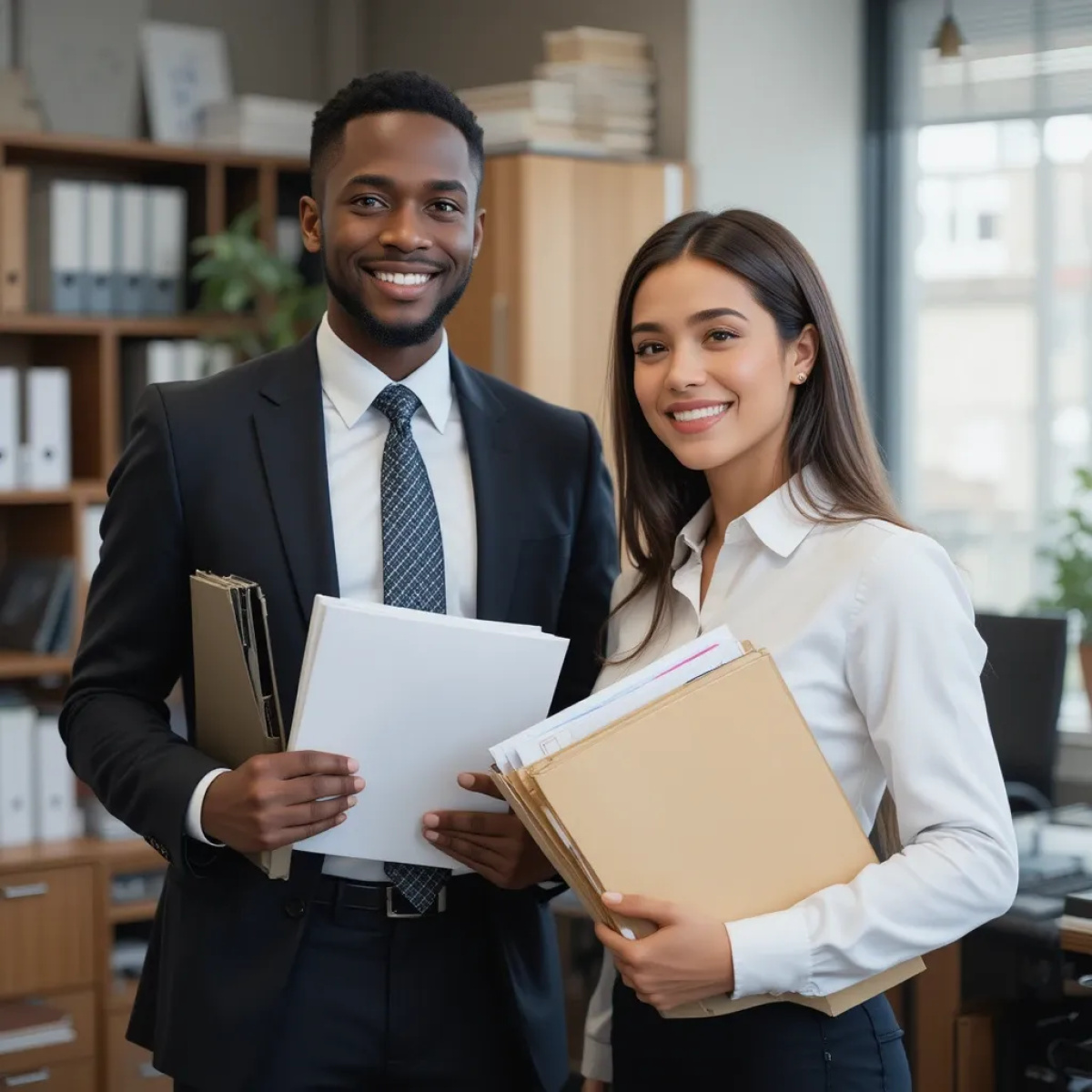 Senior Executive assistants in the office